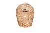 Lampa wisząca pleciona hiacynt wodny kolor naturalny owalna boho rystykalna industrialna minimalistyczna JEAN R36221036 Rl